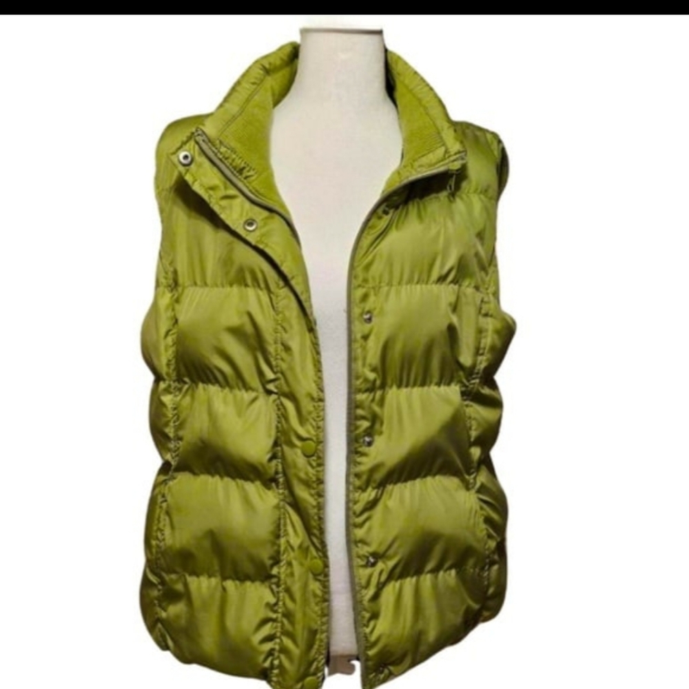 *Green Puffer Vest*